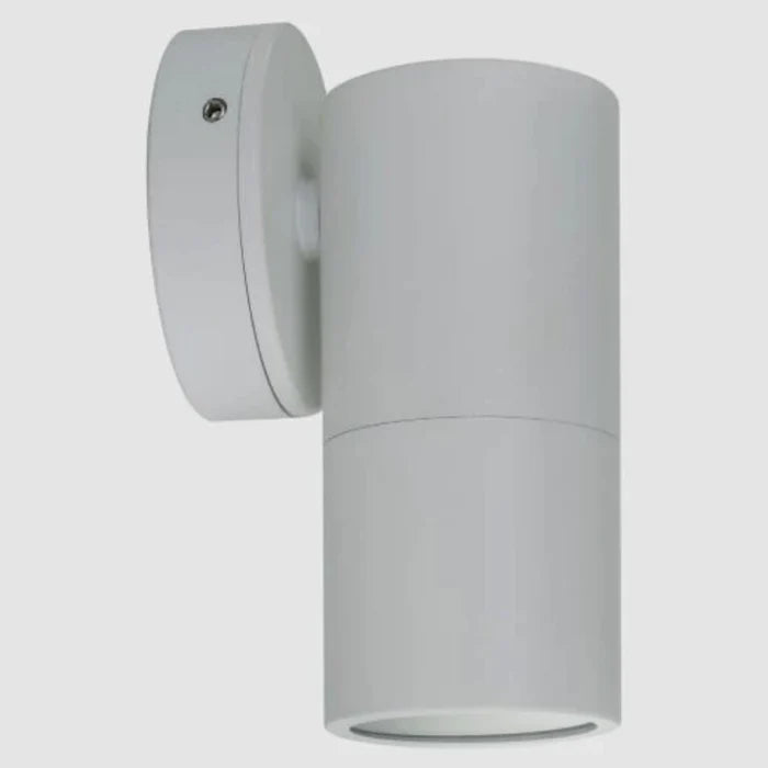 Single Fixed Down Spotlight - White - outdoor wall light - Lux Lighting