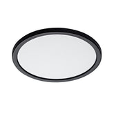 Martec Fino 420mm LED BLK Oyster Light 32w Tricolour Matt BLACK