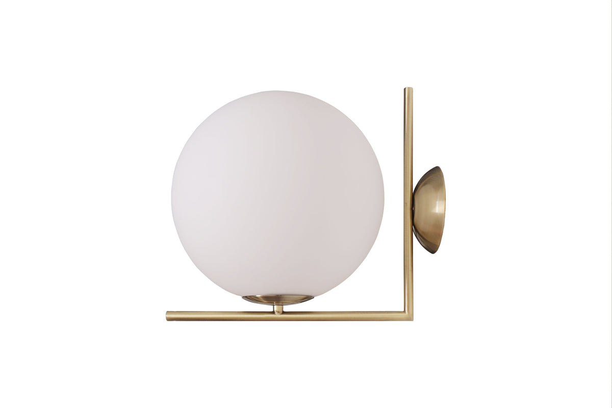 Replica Ic Interior Wall Lights Ant. Brass 20cm - wall light - Lux Lighting