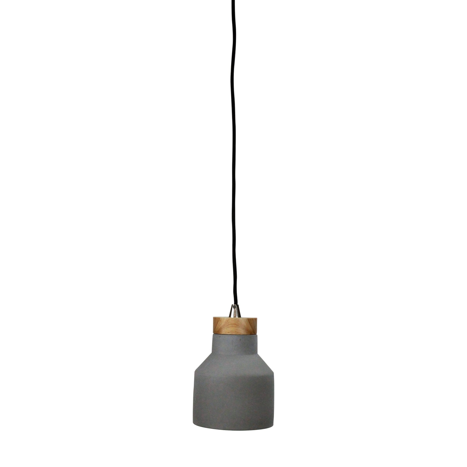 Panto 1 Concrete Finished Pendant - pendant - Lux Lighting