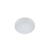 Burleigh Exterior Wall Light 12w Led Tri-col Blk Or Wht Rnd - outdoor wall light - Lux Lighting