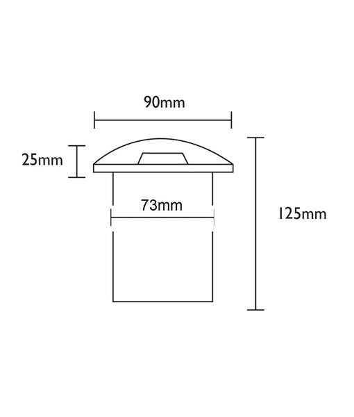 INGROUND / WALL 2 WAY MR16 12V SS316 RND - garden lighting - Lux Lighting