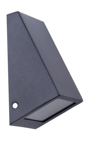 WALL WEDGE LIGHTS BLACK - outdoor wall light - Lux Lighting