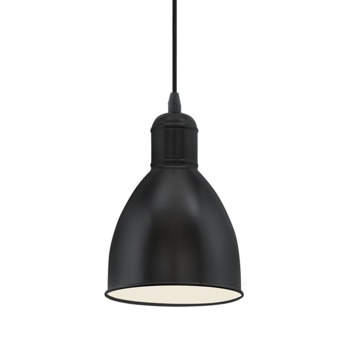 Priddy Pendant E27 Blk - pendant - Lux Lighting