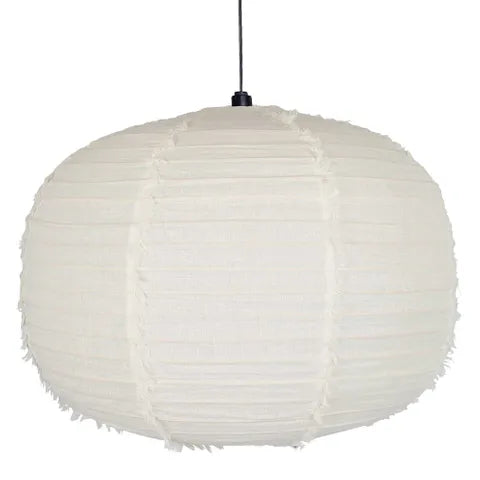 NENDO ORB SHADE MEDIUM MARSHMALLOW - pendant - Lux Lighting