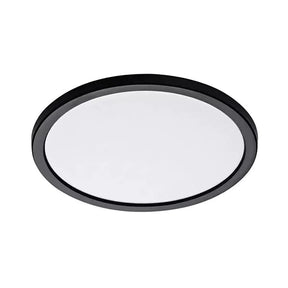 Martec Fino 350mm LED BLK Oyster Light 24w Tricolour Matt BLACK