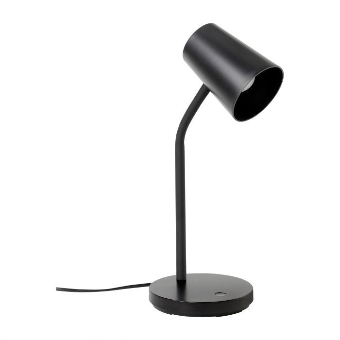 Jasper T/l 1x15w E27 Blk - Table Lamp - Lux Lighting