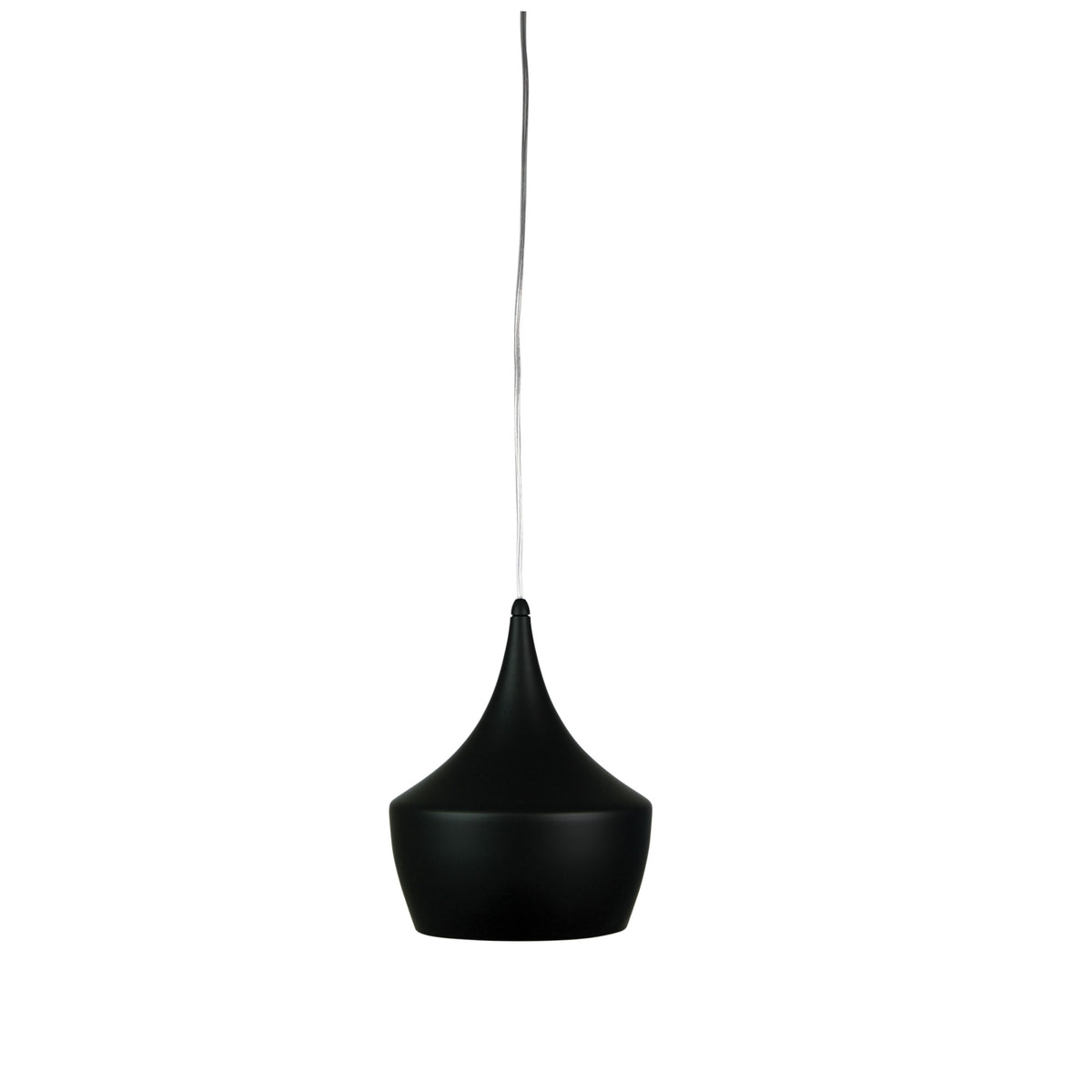 Chino 3 Metal Shade Pendant Matt BLACK - pendant - Lux Lighting