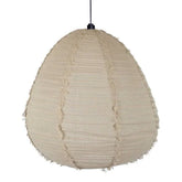 NENDO SHADE LARGE NATURAL - pendant - Lux Lighting