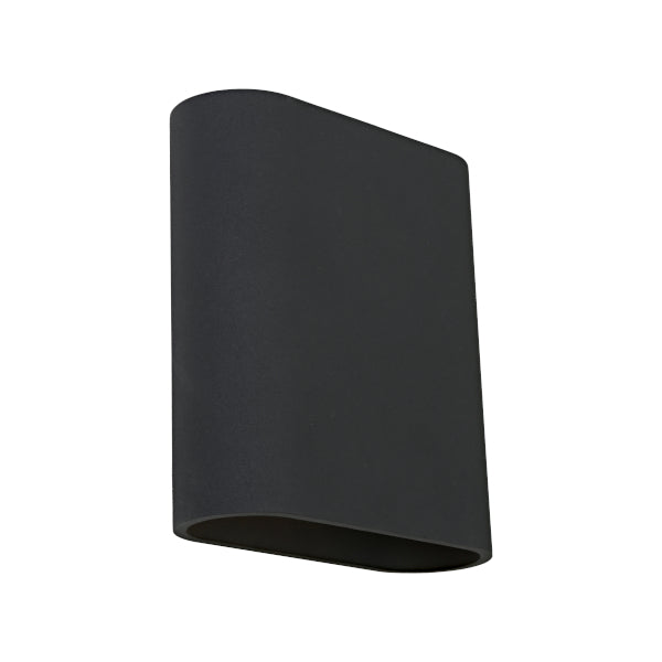 BOWEN EXTERIOR WALL LIGHT BLACK - outdoor wall light - Lux Lighting