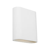 BOWEN EXTERIOR WALL LIGHT WHITE - outdoor wall light - Lux Lighting