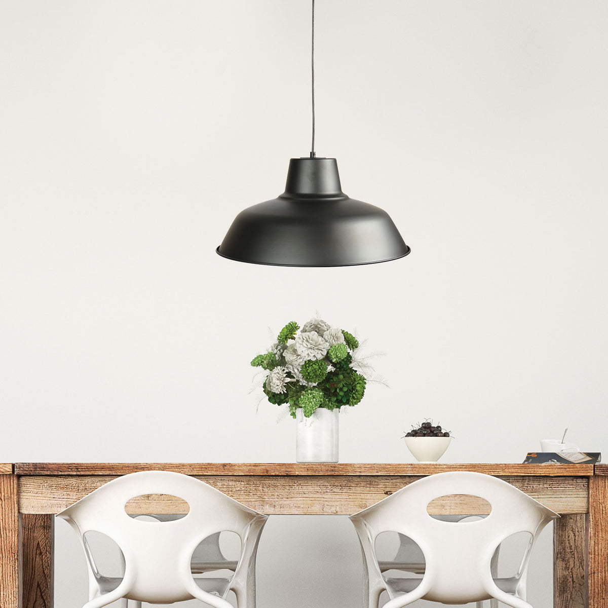 Forge 430 Single Pendant BLACK - pendant - Lux Lighting