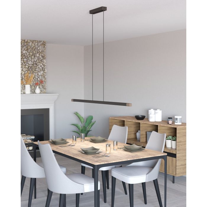 LISCIANA H/L 22W LED 3000K GRY/WOOD