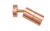 Single Adjustable Spotlight - Copper - outdoor wall light - Lux Lighting