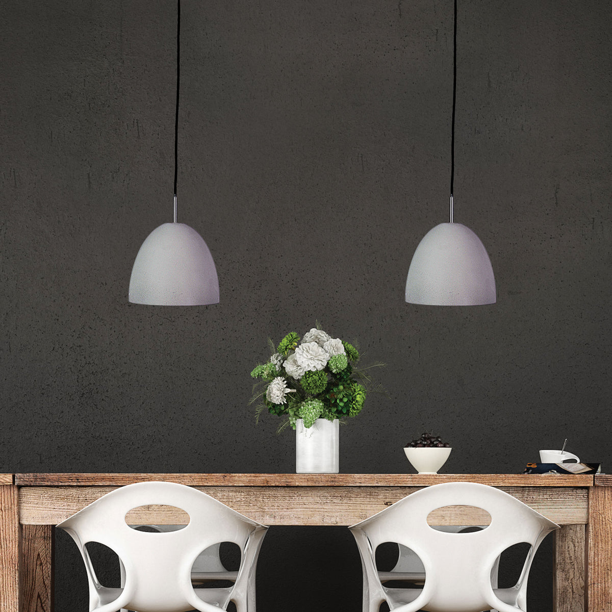 Cimo.20 Concrete Finish Pendant - pendant - Lux Lighting