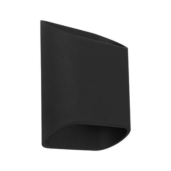 SARINA EXTERIOR WALL LIGHT - BLACK - outdoor wall light - Lux Lighting