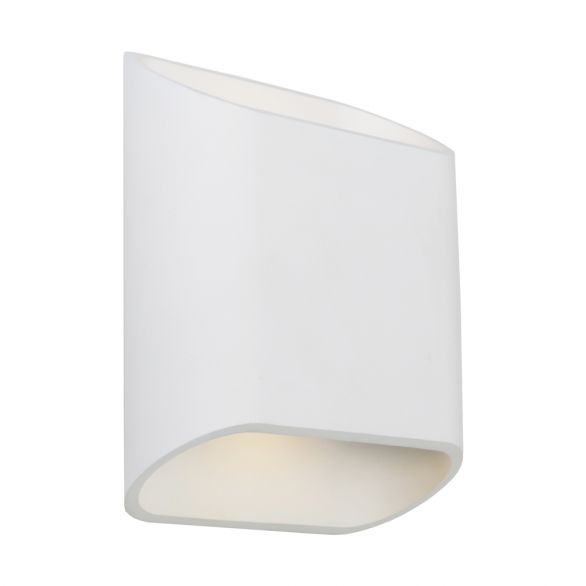 SARINA EXTERIOR WALL LIGHT WHITE - outdoor wall light - Lux Lighting