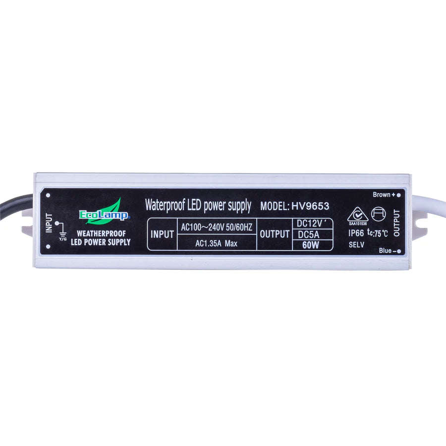 60w Weatherproof LED Driver 12V