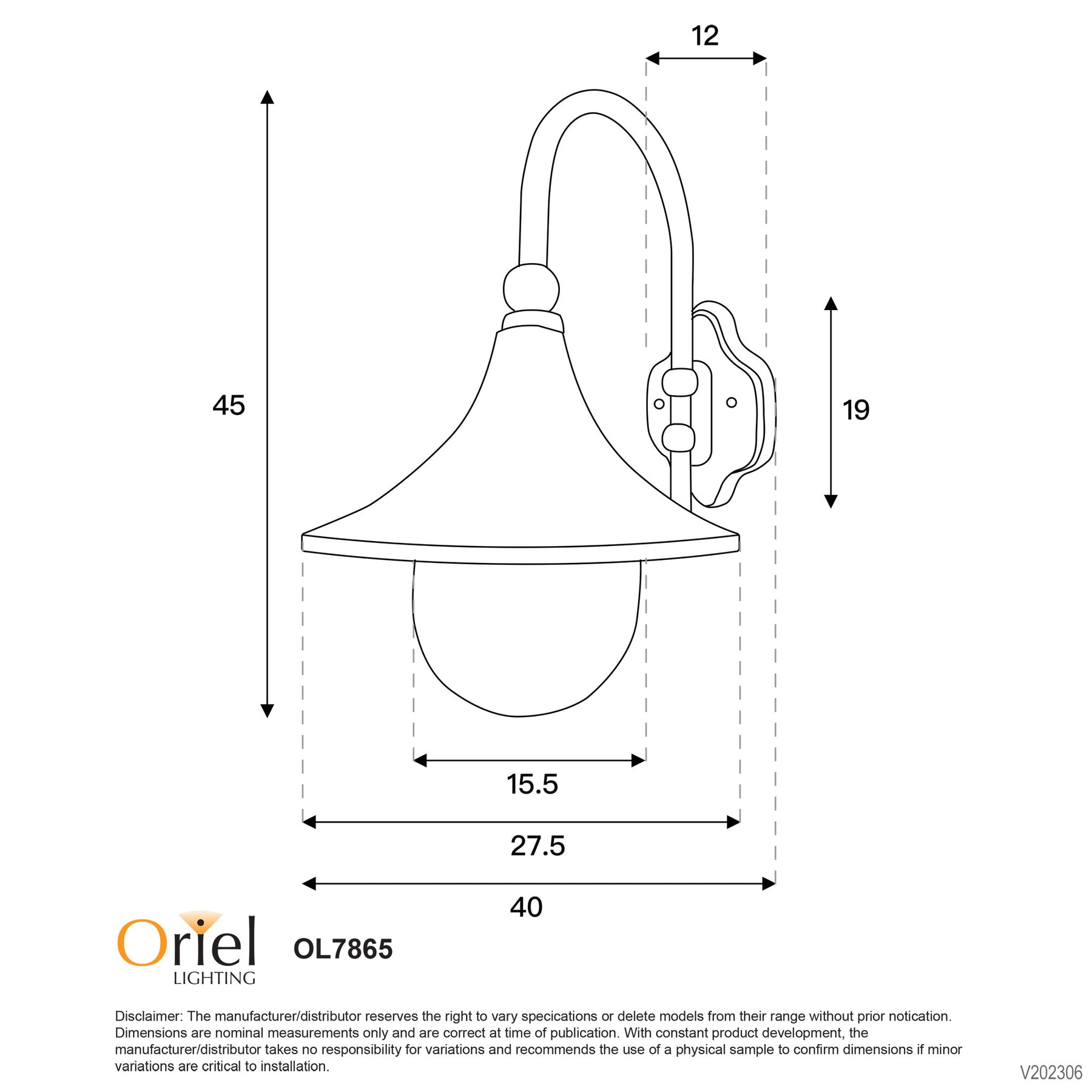 Moca BLACK Outdoor Wall Light - outdoor wall light - Lux Lighting