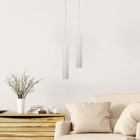 Tig Single Pendant Gu10 White - pendant - Lux Lighting