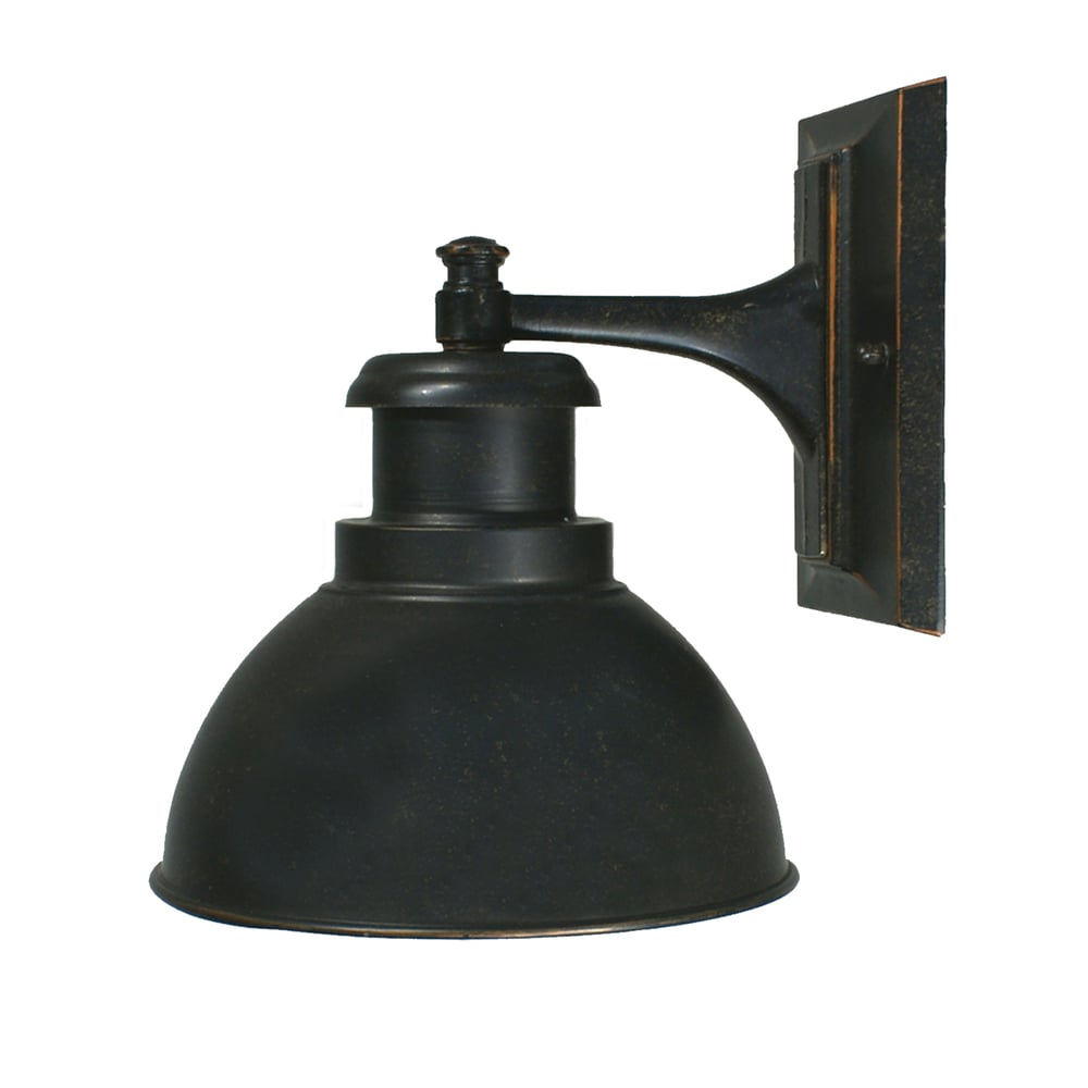 TERMINAL Exterior Wall Bracket - Ant. Bronze - outdoor wall light - Lux Lighting