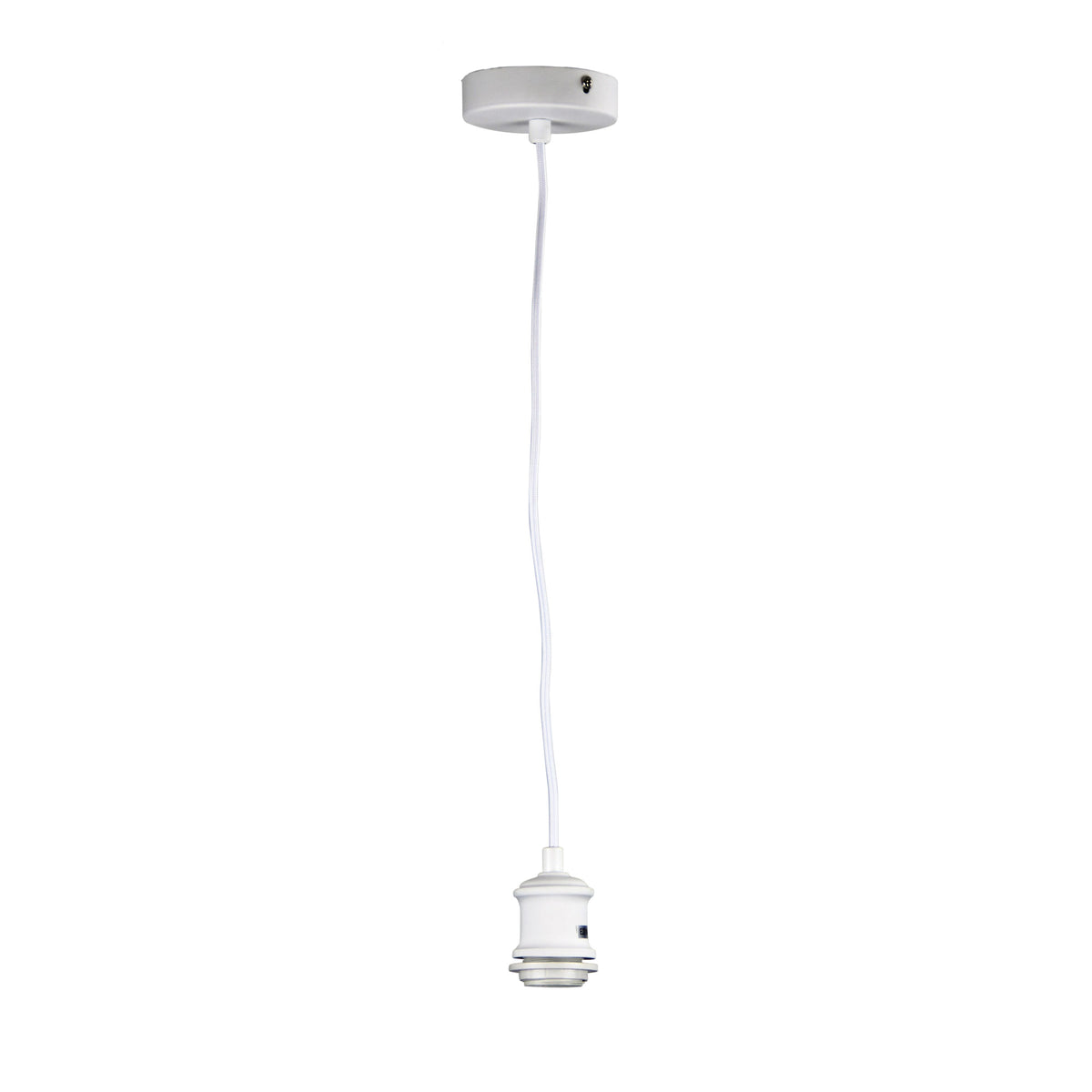 Albany Cord 180cm Vintage Cloth Cord Suspension White