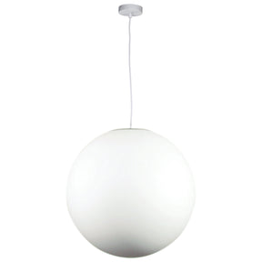 Phase 50cm Opal Acrylic White Pendant - pendant - Lux Lighting