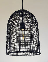 Rattan Pendant BLACK - pendant - Lux Lighting