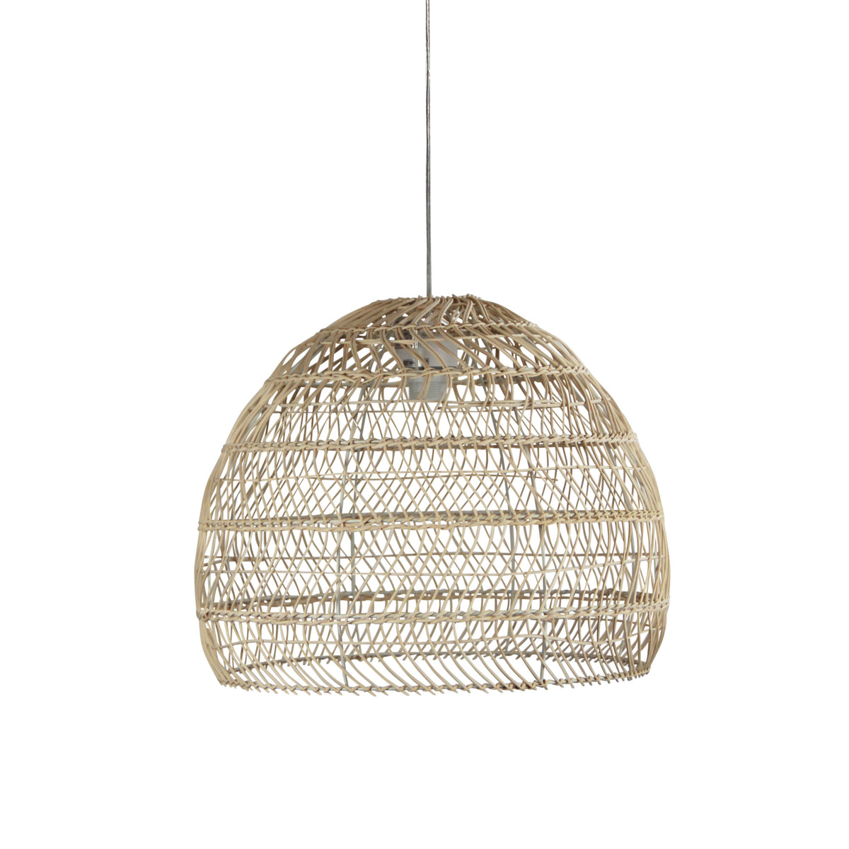 Mette.47 Natural Rattan Shade E27 - pendant - Lux Lighting