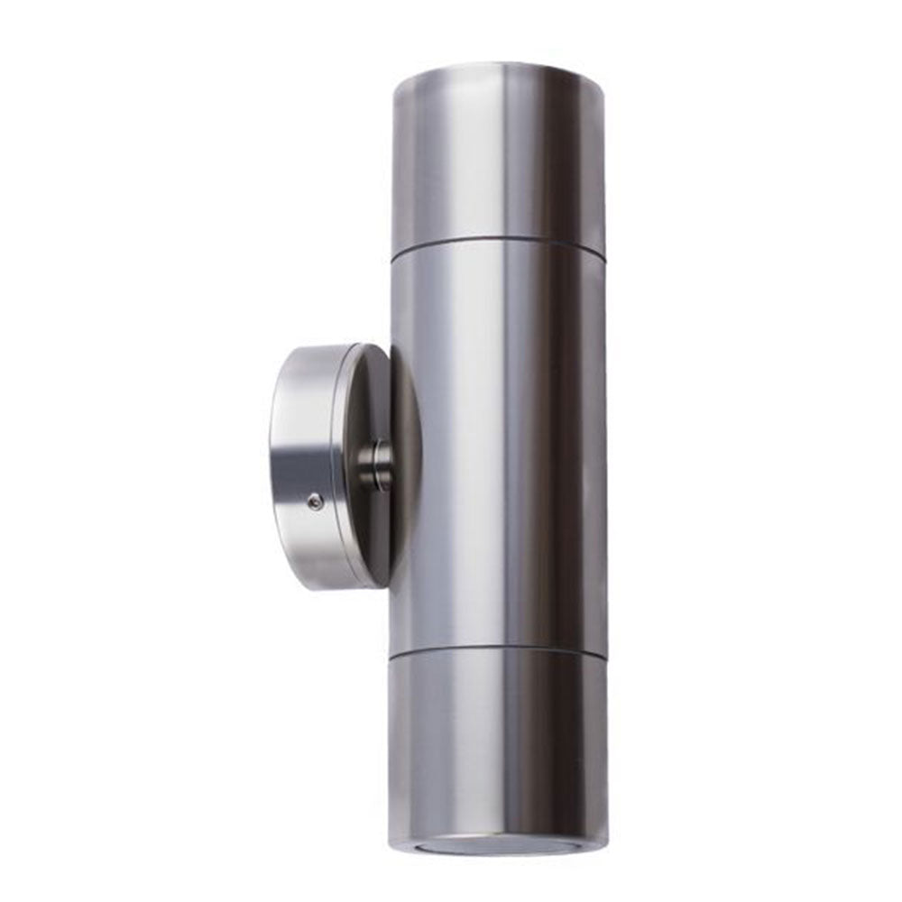 UP/DOWN GU10 Exterior Wall Pillar Spot Lights (Titanium Aluminium) IP65