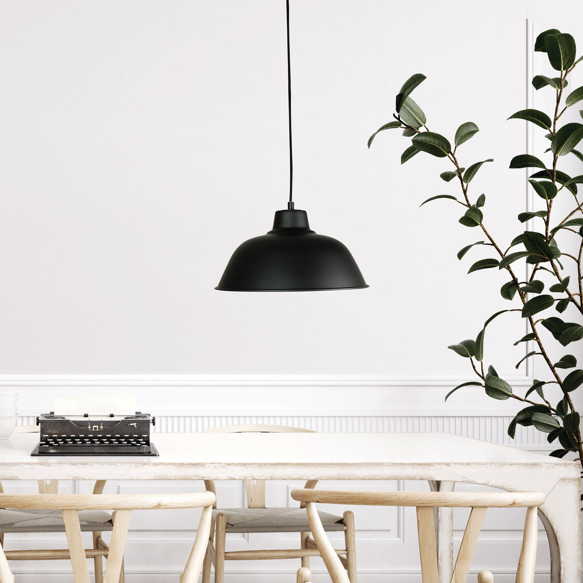 Forge 300 Single Pendant BLACK - pendant - Lux Lighting