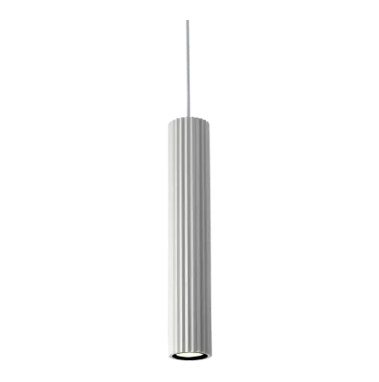 Canary 500mm GU10 Dropper Pendant white