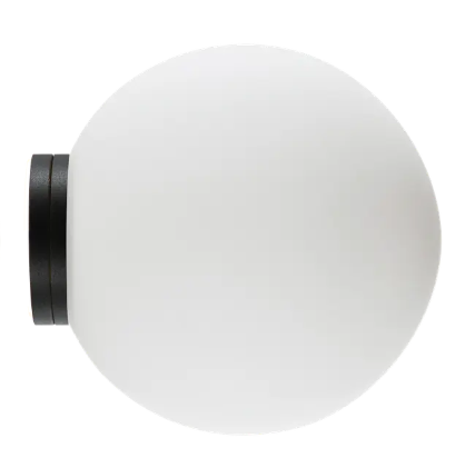 Crest Orb Ø120 Wall Light White/Opal