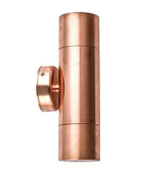 UP/DOWN GU10 Exterior Wall Pillar Spot Lights (Copper) IP65