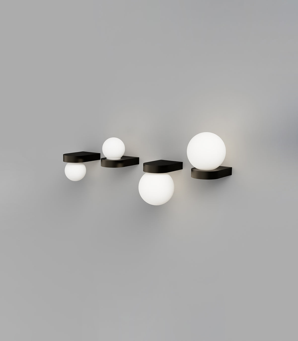 Orb Ledge Wall Light