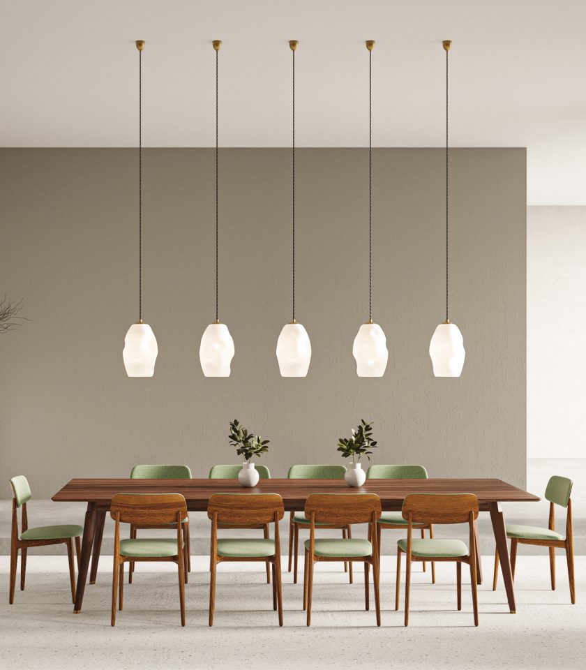 ORGANIC PENDANT LIGHT WHITE