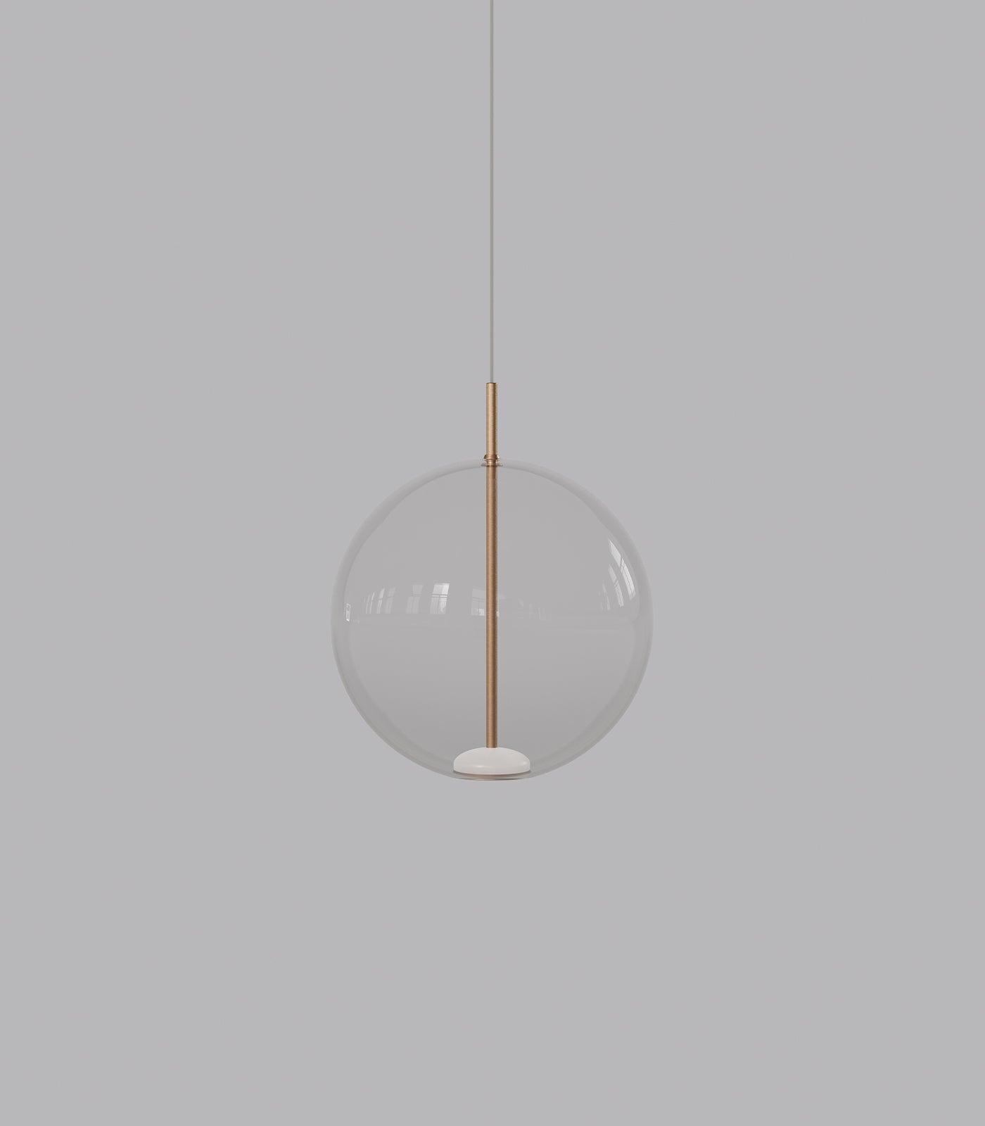 ORB AIR PENDANT LIGHT MEDIUM CLEAR