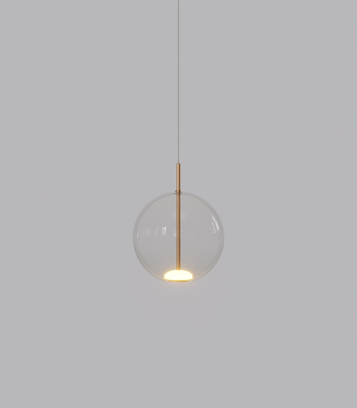 ORB AIR PENDANT LIGHT SMALL CLEAR