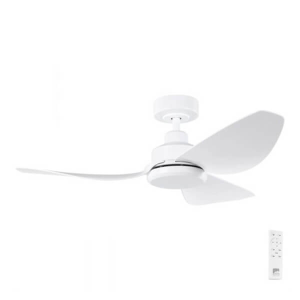 Torquay 48 Dc Fan Blk - Ceiling Fan - Lux Lighting