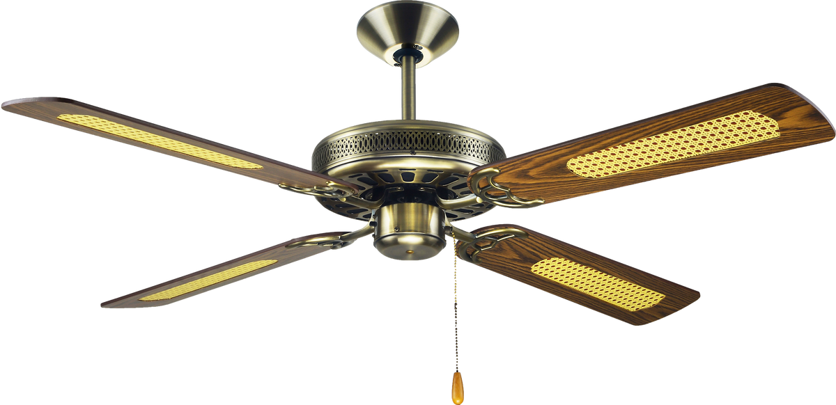 Hunter Pacific Majestic Coolah AC 52 Timber Ceiling Fan with Pull Cord - Ceiling Fan - Lux Lighting