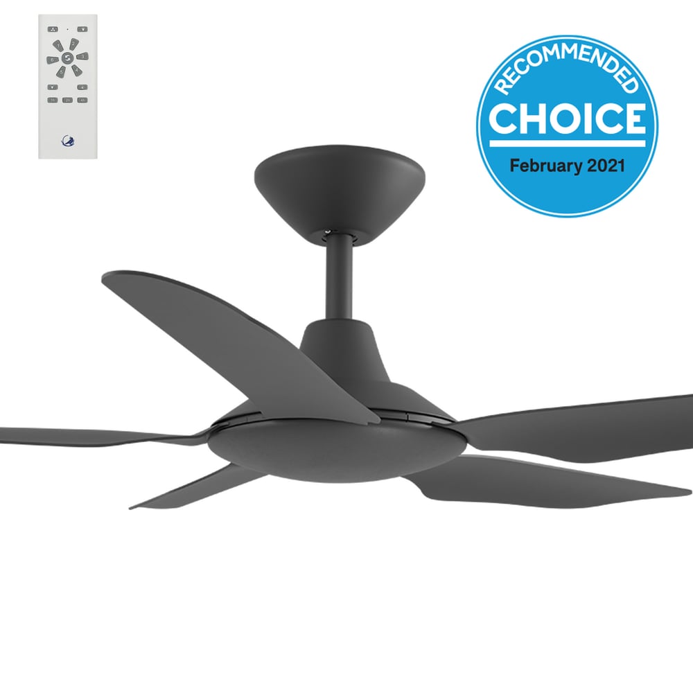 Storm DC 42 White no light - Ceiling Fan - Lux Lighting