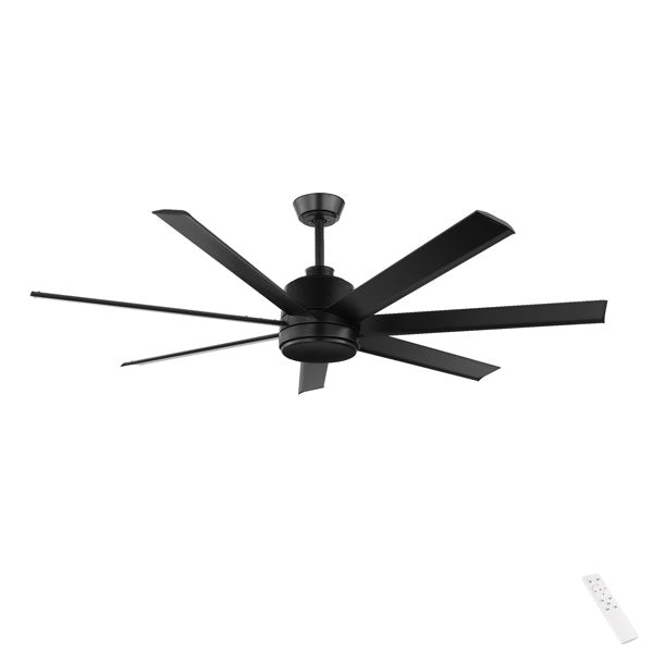 Tourbillion 80 Dc Fan Blk - Ceiling Fan - Lux Lighting