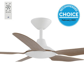 Storm DC 42 White no light - Ceiling Fan - Lux Lighting