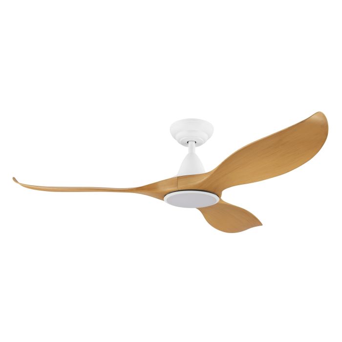 Noosa 60 Dc Fan Aged Elm/blk - Ceiling Fan - Lux Lighting