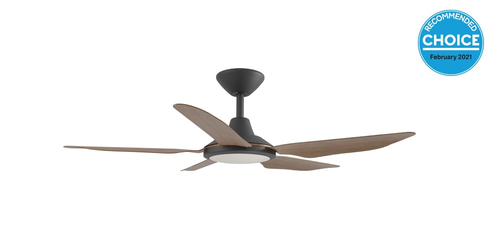 Storm DC 48 White LED CCT - Ceiling Fan - Lux Lighting