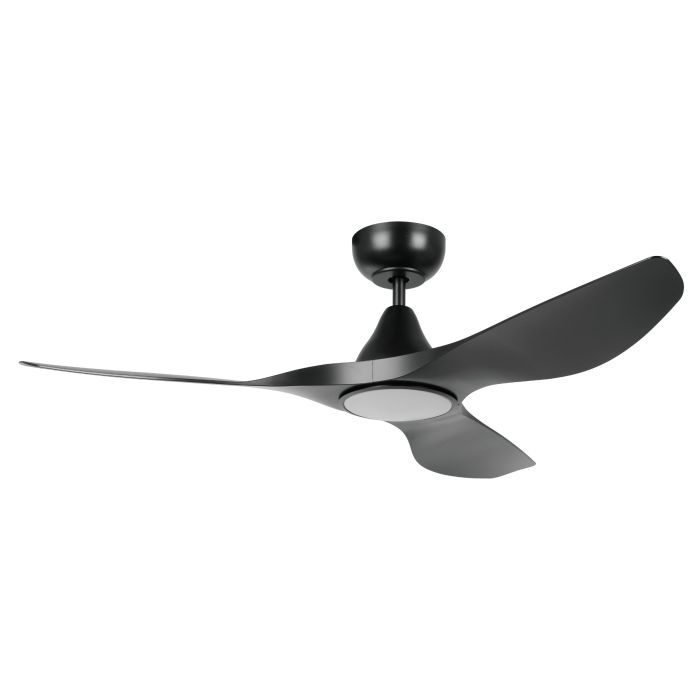 SURF 52 DC FAN LED TRI-COL WHT - Ceiling Fan - Lux Lighting